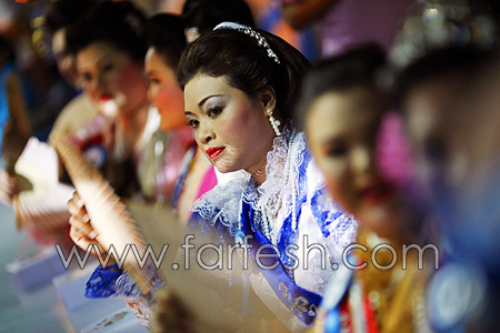 تايلاند تختار ملكة جمال الأوزان الثقيلة!!! 