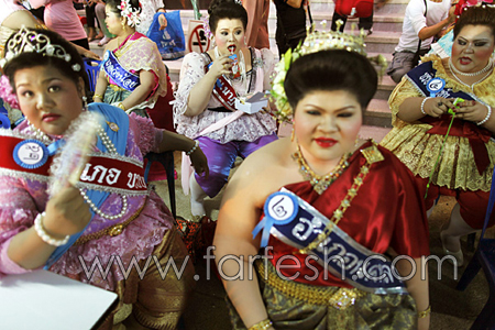 تايلاند تختار ملكة جمال الأوزان الثقيلة!!! 