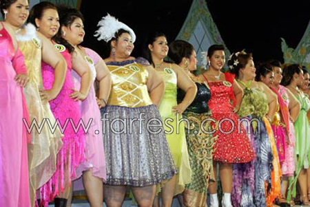 تايلاند تختار ملكة جمال الأوزان الثقيلة!!! 