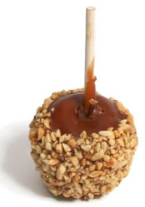 التفاح بالكارميل 