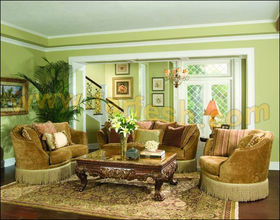 تصاميم مميزة لغرف المعيشة