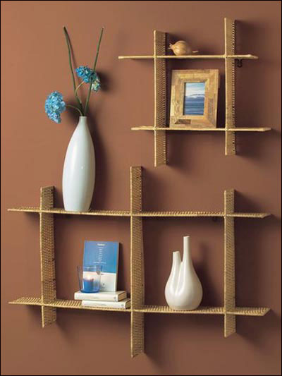 تشكيلة منوعة من رفوف الحائط 