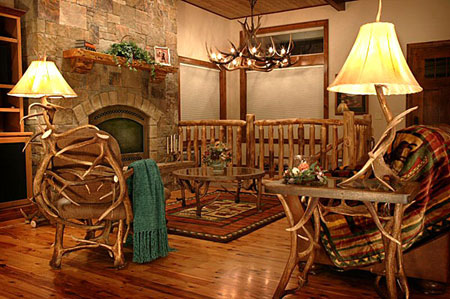 مجموعة مميزة من الأثاث المصنوعة من الأغصان!! 