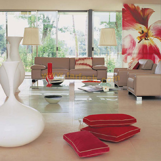 أساليب مختلفة لغرف إستقبال مميزة.. 