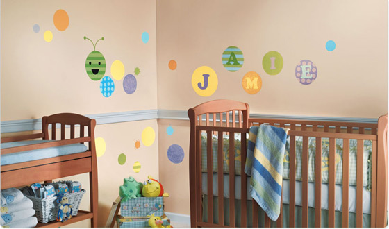 أجمل ديكورات غرف الاطفال 2009