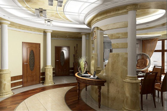 اجمل الديكورات للبيوت الفخمه