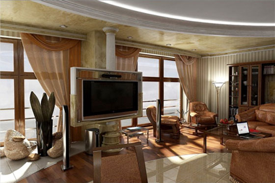 اجمل الديكورات للبيوت الفخمه