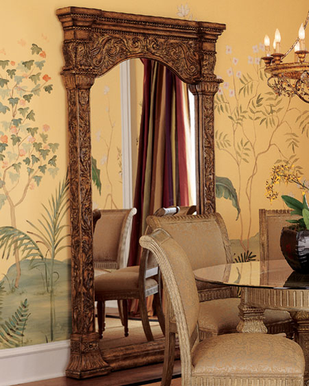 أجمل تصميمات المرايا الايطالية 