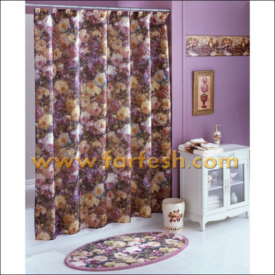 مجموعة "معاصرة" من ستائر الحمامات