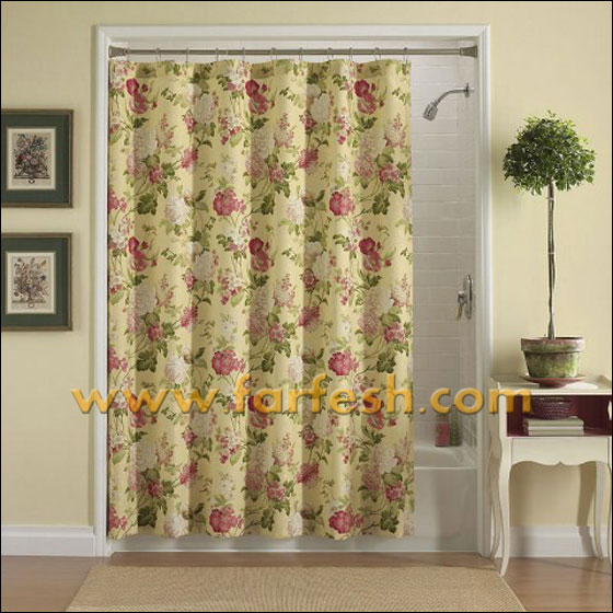 مجموعة "معاصرة" من ستائر الحمامات