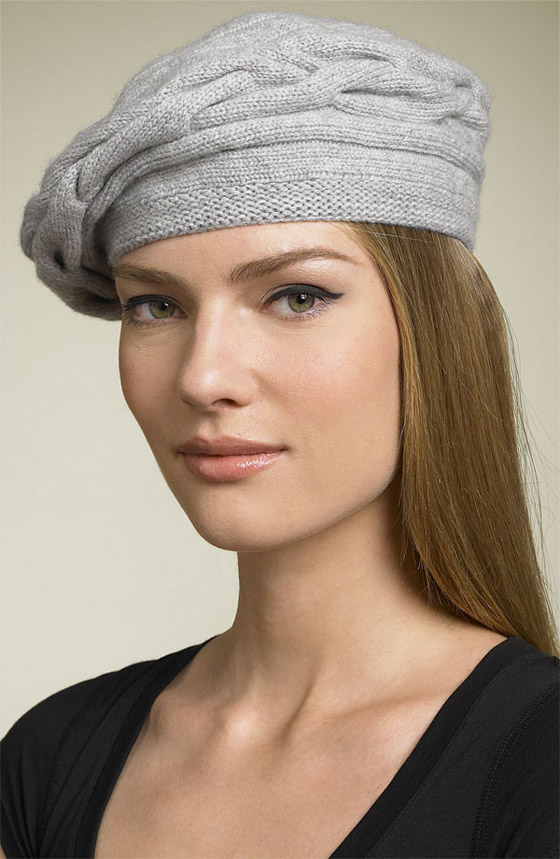 قبعات 2009.. بلون الشتاء 