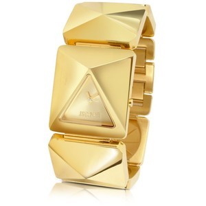 ساعات يد ذهبية بتصاميم مختلفة 