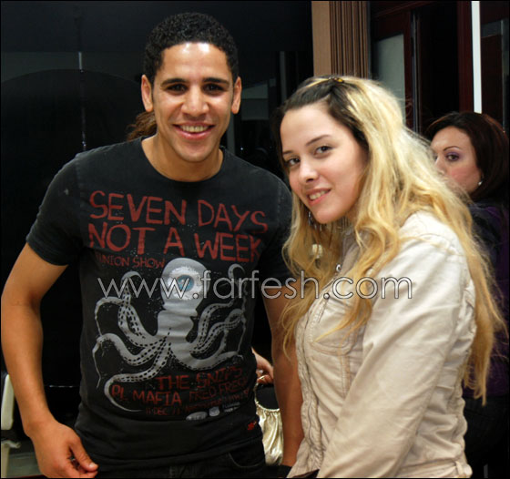 ألفت عمر تنظم حفل أحمد لطفي 