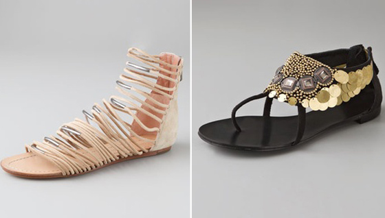 صنادل صيفية آخر موديل