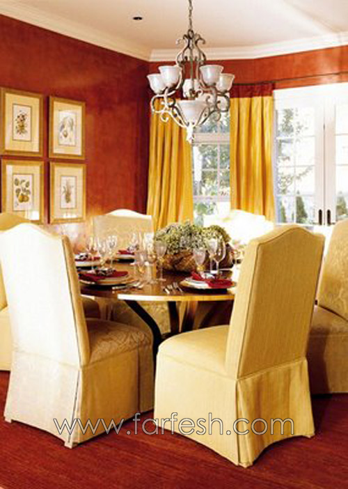 غرف طعام جميلة وأنيقة..