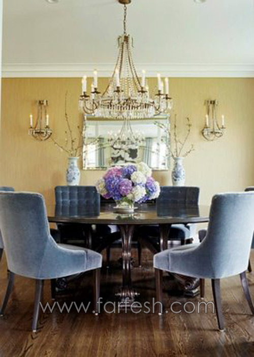 غرف طعام جميلة وأنيقة..