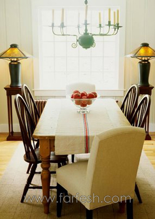 غرف طعام جميلة وأنيقة..