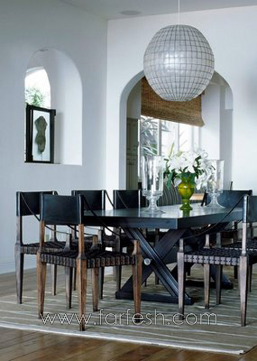 غرف طعام جميلة وأنيقة..