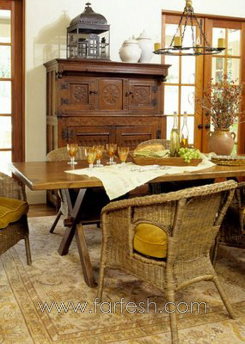 غرف طعام جميلة وأنيقة..