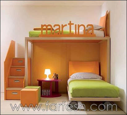 تصاميم عصريّة لغرف نوم اطفالكم