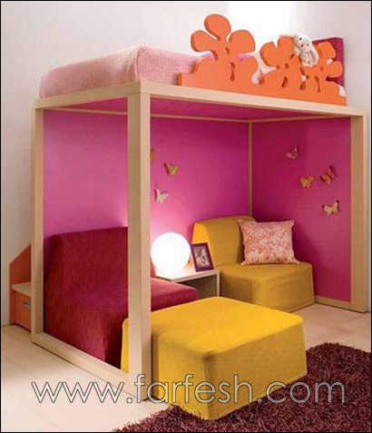 تصاميم عصريّة لغرف نوم اطفالكم