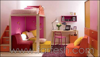 تصاميم عصريّة لغرف نوم اطفالكم