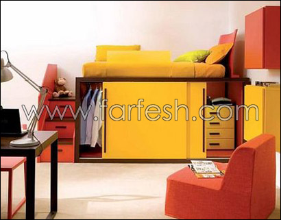 تصاميم عصريّة لغرف نوم اطفالكم