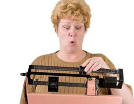 الحب والحمل هما اساس زيادة وزن المراة!