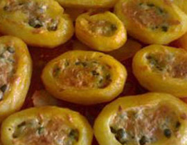 نقدم لك سيدتي طريقة تحضير قوارب البطاطس للأطفال