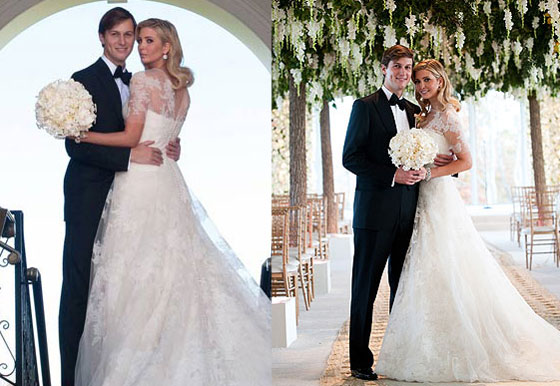 اليكم قائمة أفضل 10 نساء إرتدين أجمل اثواب الزفاف 