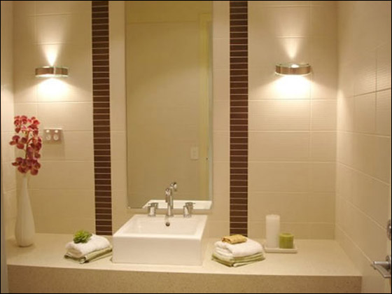 إضاءة الحمام.. بين السحر، الكلاسيكية والرومانسية!! 