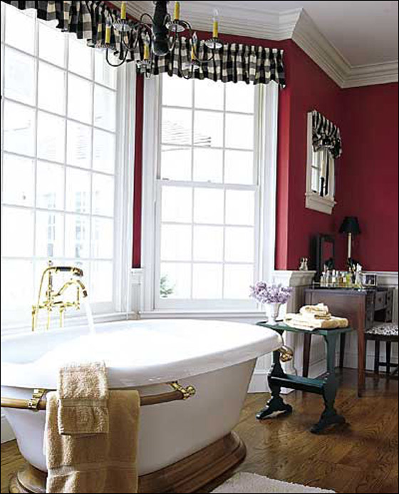 إضاءة الحمام.. بين السحر، الكلاسيكية والرومانسية!! 