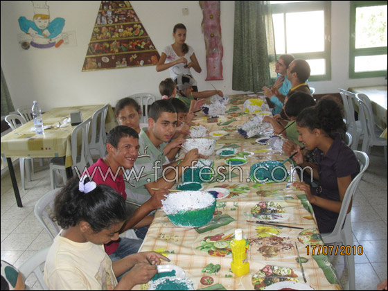 الرؤى لذوي الاحتياجات الخاصه تختتم مخيمها الصيفي 