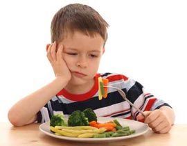 كثرة الطعام الصحي مضرة للأطفال!