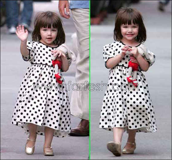 ابنة توم كروز اصغر مصممة ازياء!