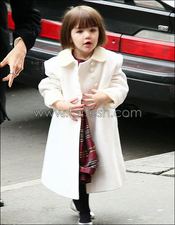 ابنة توم كروز اصغر مصممة ازياء!