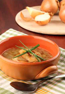 اليكم طريقة تحضير شوربة البصل!!