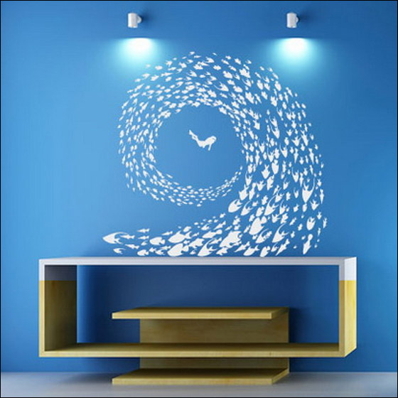 اجمل رسم ثلاثي الابعاد على الجدران!