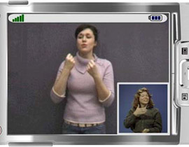 اختبار اول هاتف فيديو للصمّ!