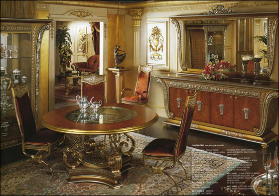 اليكم أجمل غرف السفرة بتصاميم ايطالية رائعة!