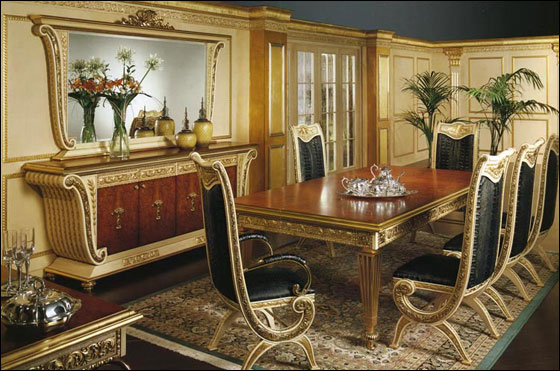 اليكم أجمل غرف السفرة بتصاميم ايطالية رائعة!