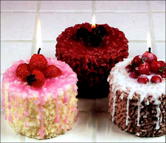 اليكم بعض الشموع الانيقة والملونة!