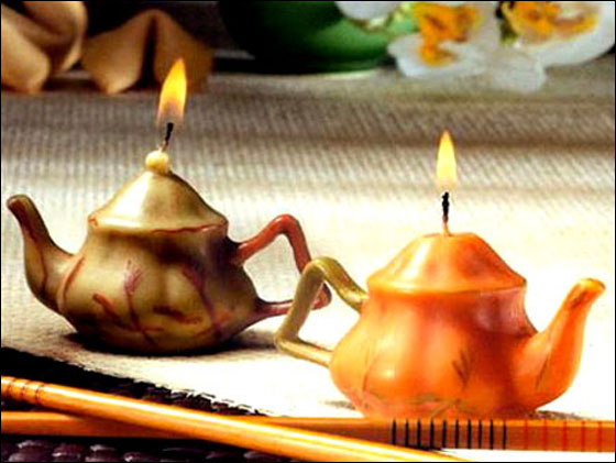 اليكم بعض الشموع الانيقة والملونة!