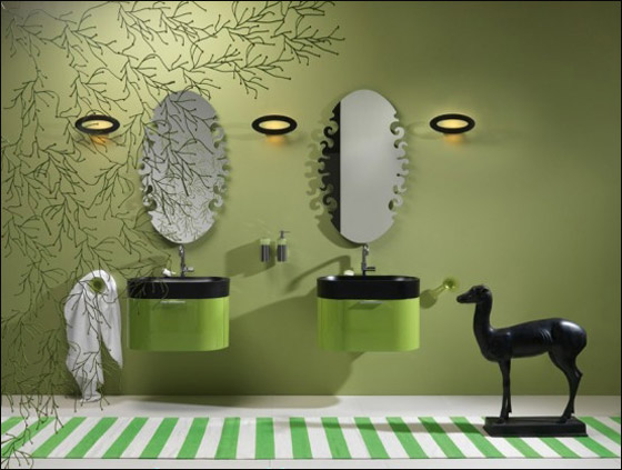 اجمل ديكورات حمامات!!