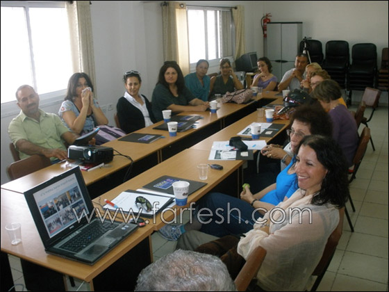 المنارة "تستضيف" المتدربين في دورة المعلم ألتأهيلي للمكفوفين  