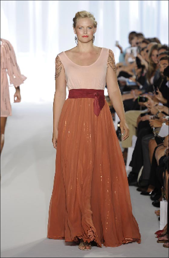 عارضات ازياء نيويورك البدينات!