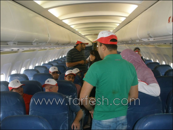 المنارة تحلق في المجال الجوي لمطار بن غوريون الدولي  