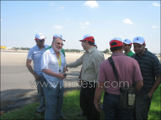 المنارة تحلق في المجال الجوي لمطار بن غوريون الدولي  