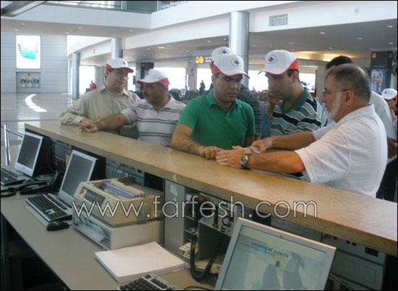 المنارة تحلق في المجال الجوي لمطار بن غوريون الدولي  