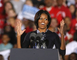 تأثير كبير لميشيل اوباما في عالم الموضة والازياء. 